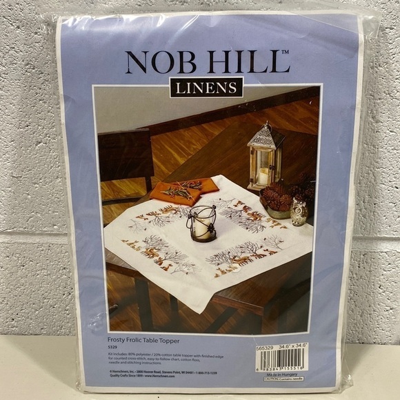 Nob Hill Other - NWT Nob hill linens needlepoint table topper​​​​​​​​​​​​​​​